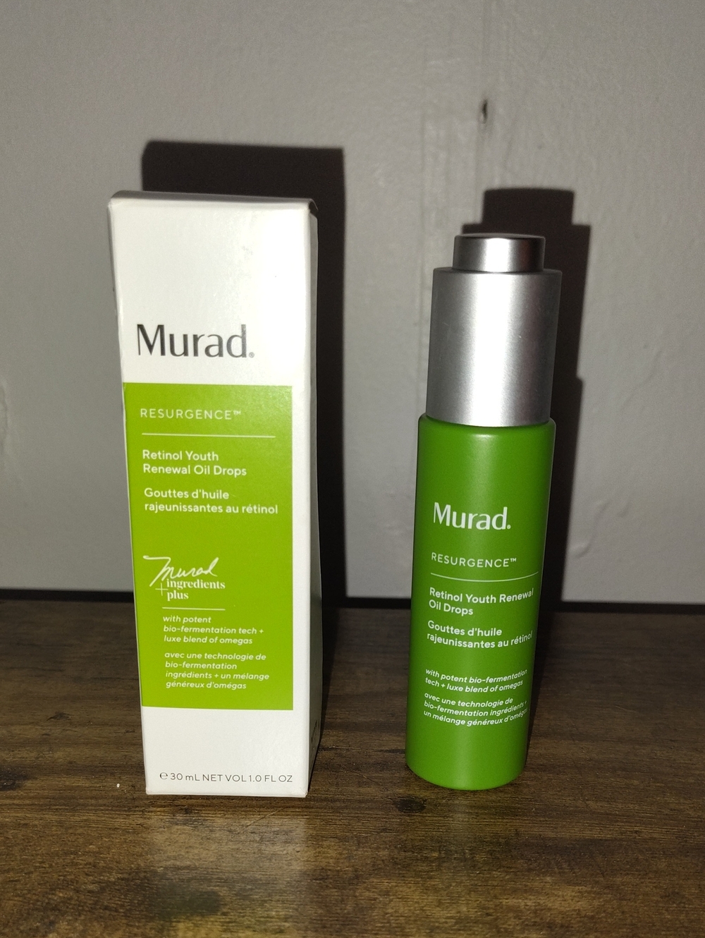 Murad Retinol Youth Renewal Oil Drops - Green Bottle
